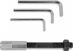 Анкерный болт и шестигранные ключи прямой стойки для алмазного бурения Messer 250P