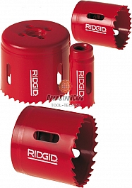 Биметаллические коронки Ridgid