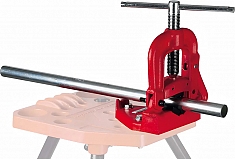 Использование тисков трубных откидных Remmers Mangust 1/8-4