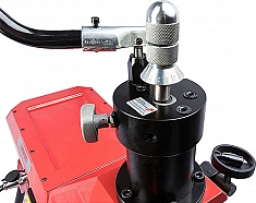 Регулировка глубины желобков гидравлического желобонакатчика Rotorica Roller G12D