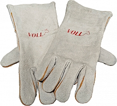 Спилковая рабочая защитная перчатка для прочистки канализации Voll 1 штука